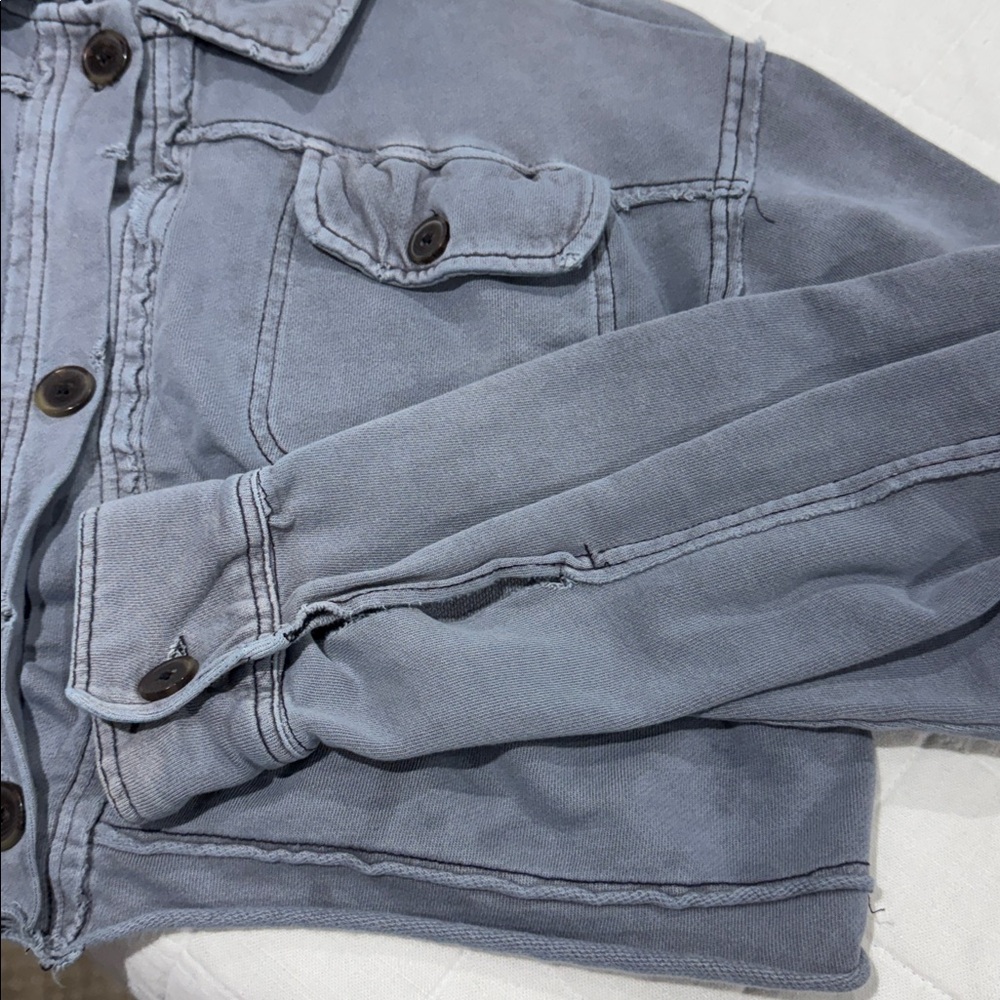 We The Free Cropped Shacket - Picture 12 of 12